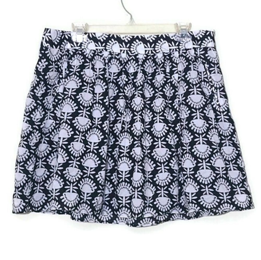 Cynthia Rowley Black & White Skirt Size 14
